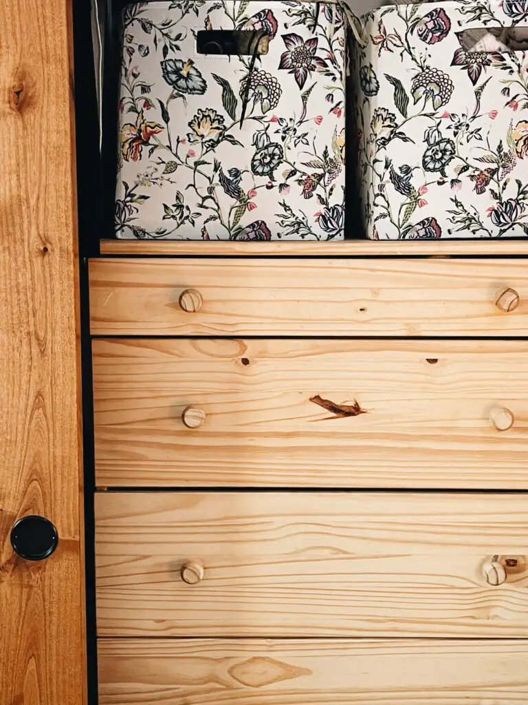 pine dresser drawers