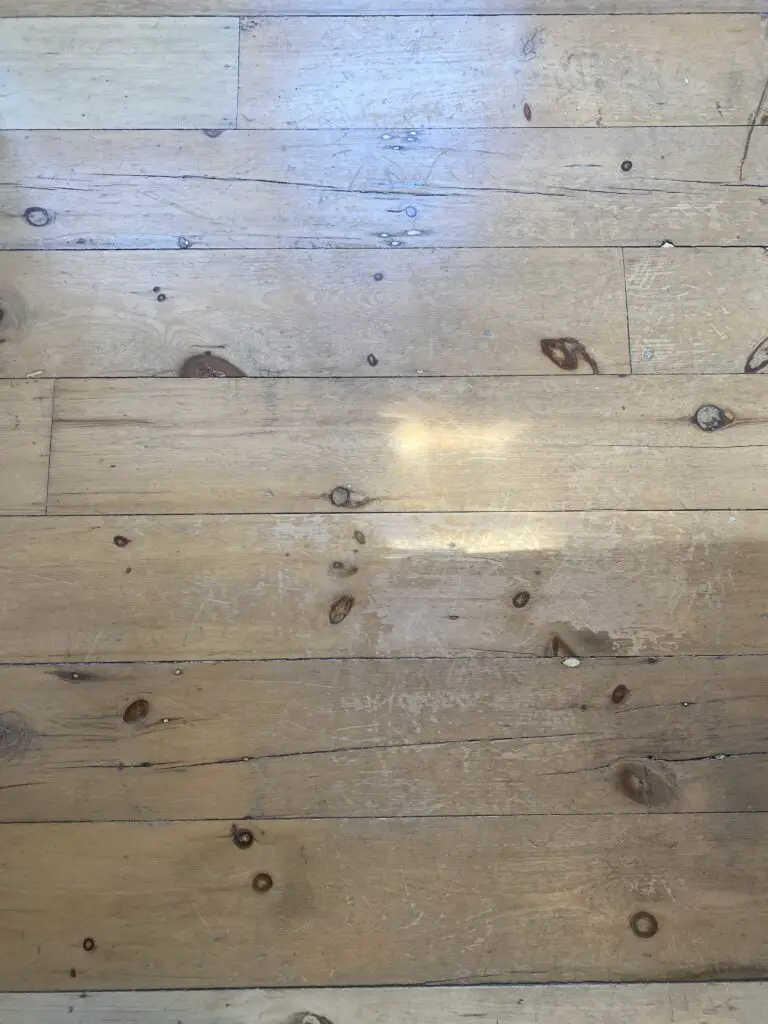 Restoring Farmhouse Wood Flooring