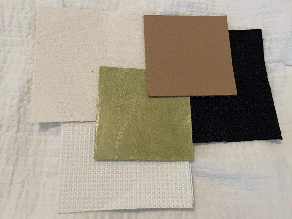 Black, white and green palette