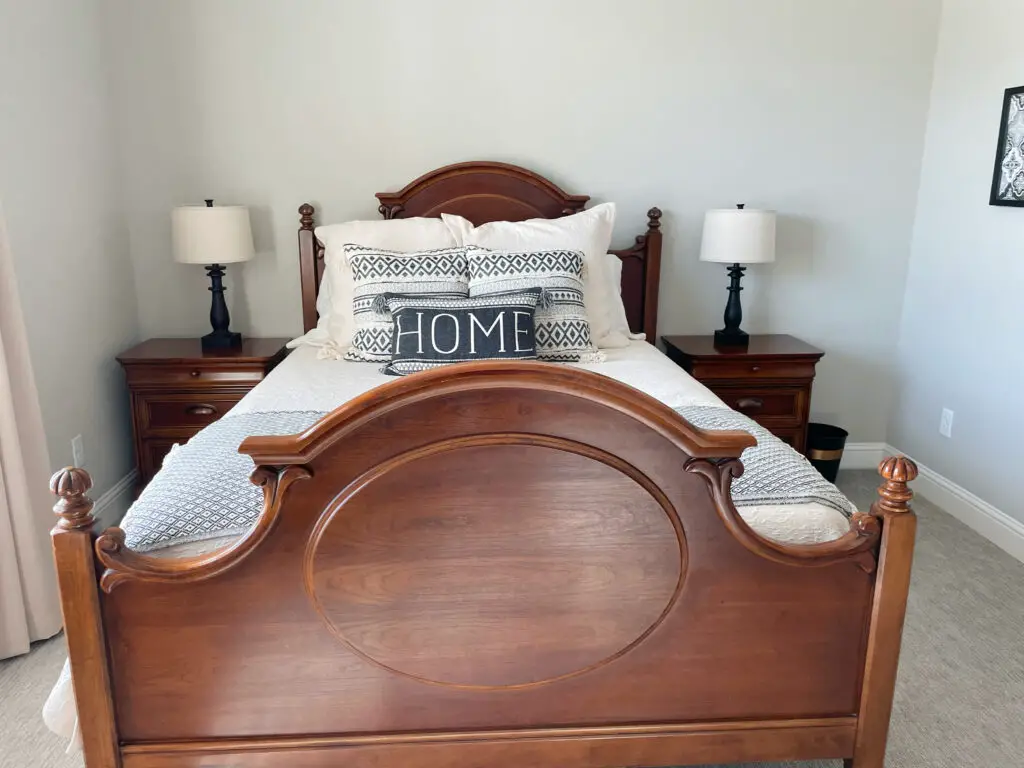 mahogany matching bedroom set